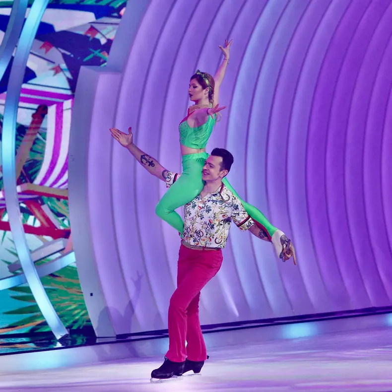 Jean Gavril și Ana câștigătorii Dancing on Ice