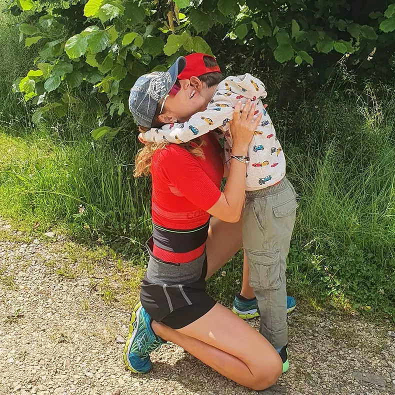 Carmen Brumă Mircea Badea copil