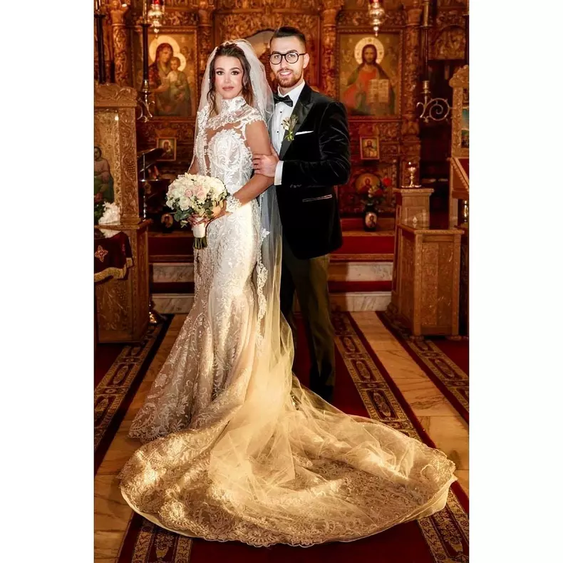 andrei iordanescu si sotia la nunta