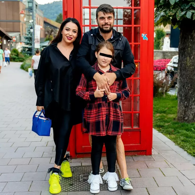 Oana Roman Marius Elisei fiică Isabel Maria Elisei