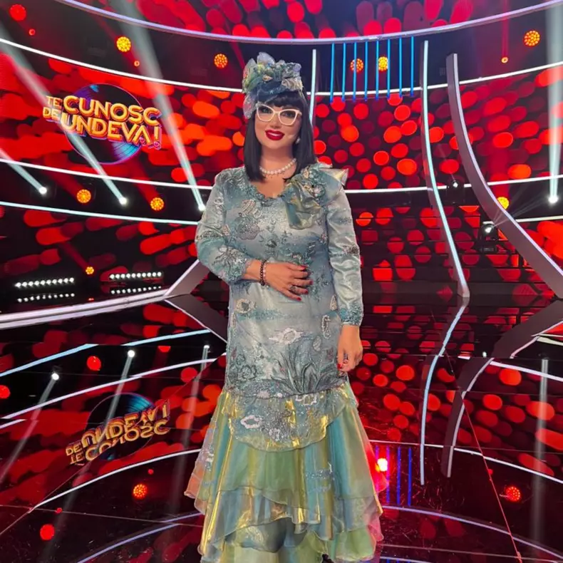 Ozana Barabancea la Te cunosc de undeva.Sursă foto: Arhivă personală