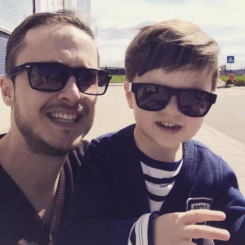serban copot si fiul lui