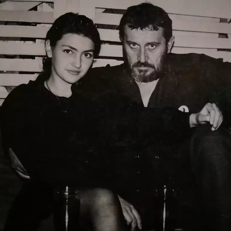 Rona Hartner si actorul Ion Haiduc