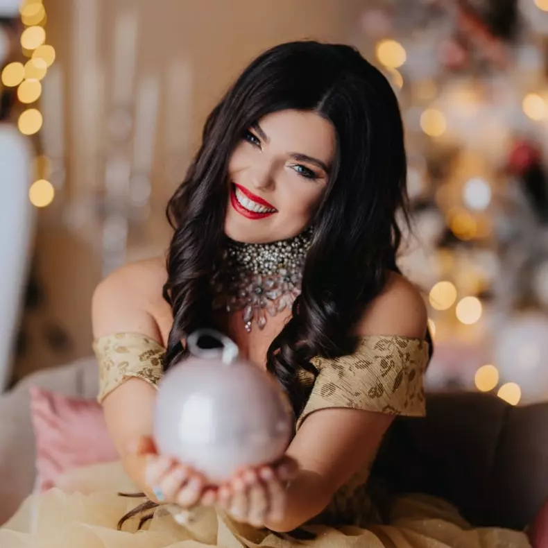 Paula Seling crede în magia Crăciunului. Sursă foto: Arhivă personală
