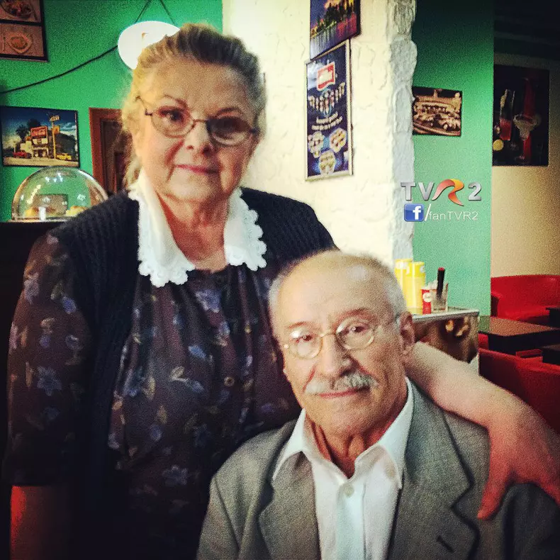 Victor Rebengiuc și Mariana Mihuț