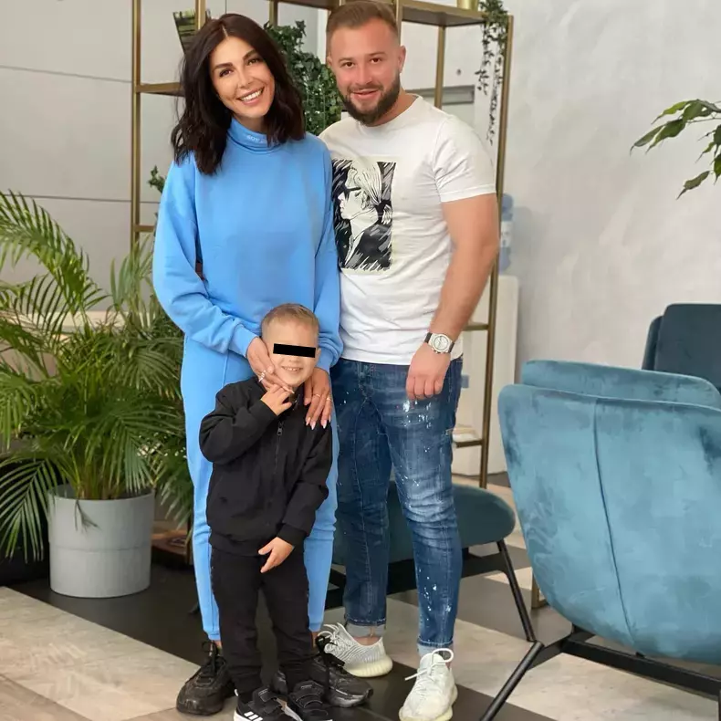 Ilinca Vandici, Andrei Neașcu și fiul lor, Zian Ioan