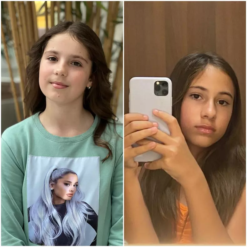 Sofia și Antonia, nepoatele Cristianei Bota. Sursă foto: Arhivă personală