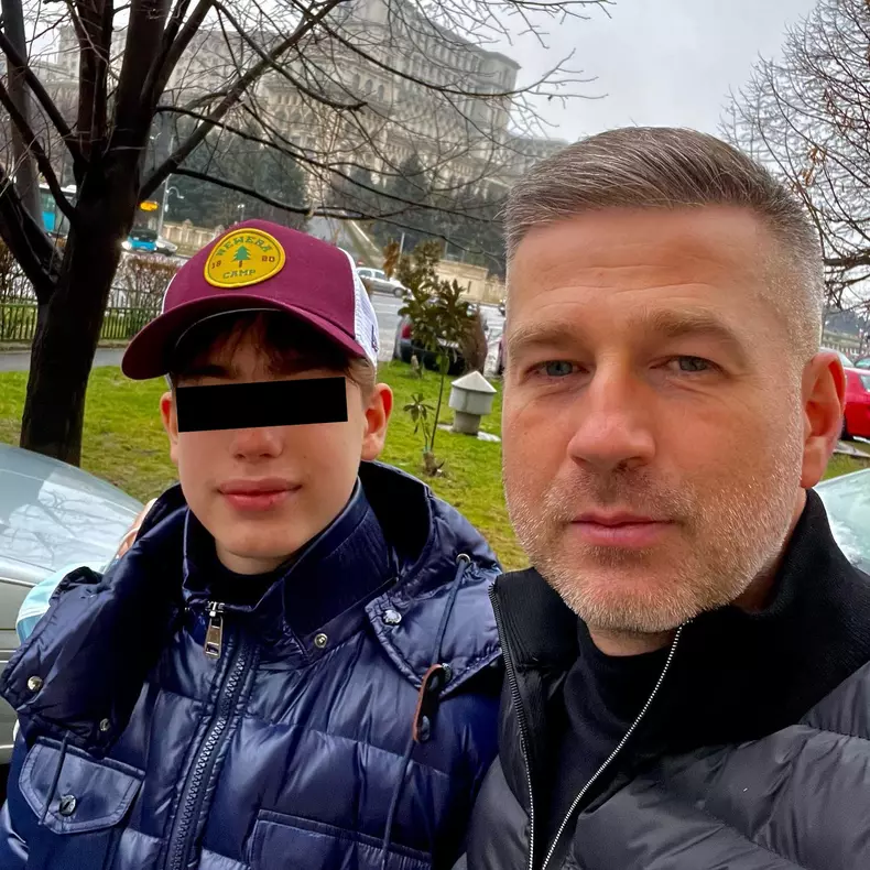 Edi Iordănescu, și fiul lui cel mare, Luca