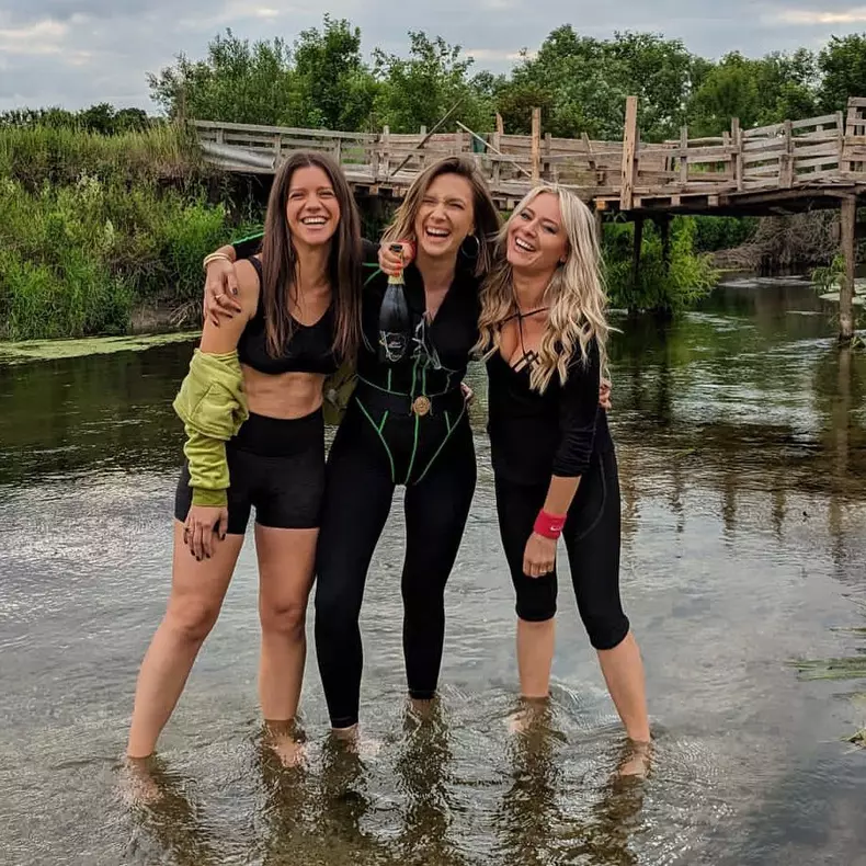Actrițele Ada Condeescu, Adela Popescu și Laura Cosoi