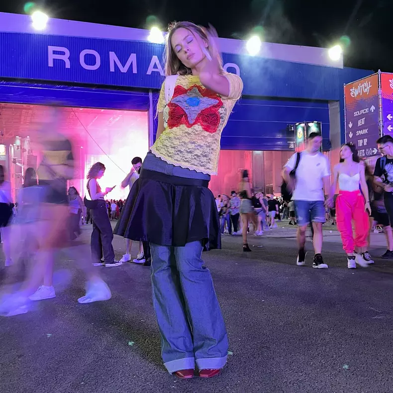 Oana Matache, ţinută la SAGA