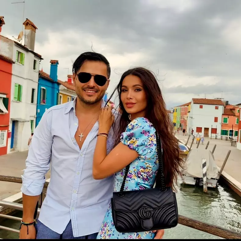 Liviu Vârciu și Anda Călin în Veneția, iulie 2024