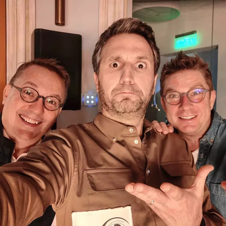 Marius Florea Vizante, Andi Moisescu și Pavel Bartoș