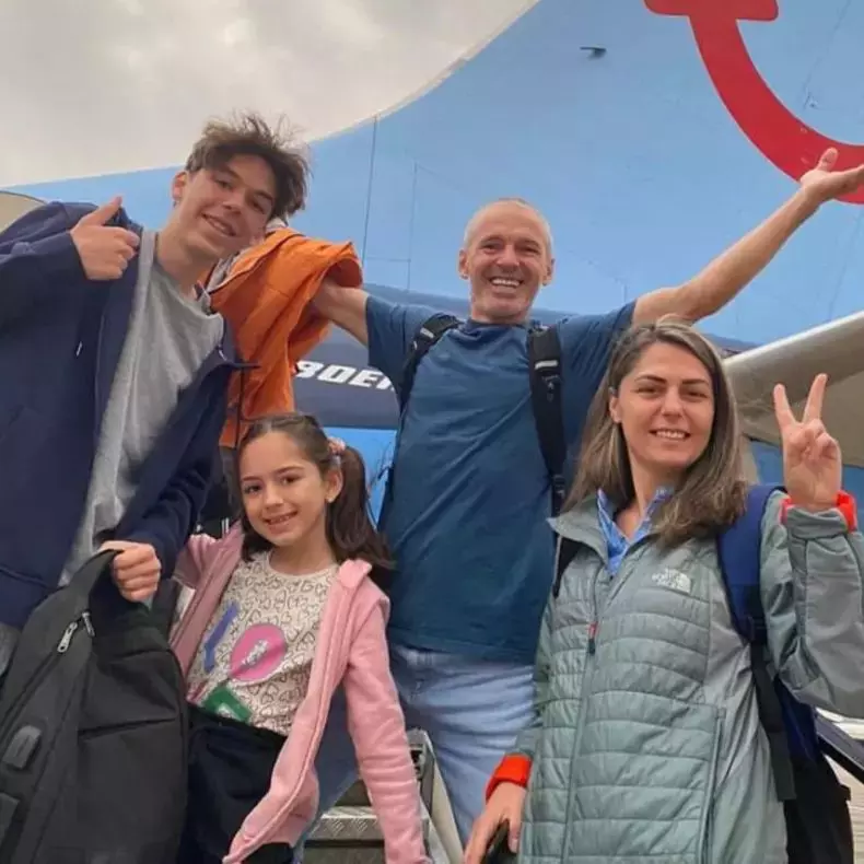 radu ille cu familia