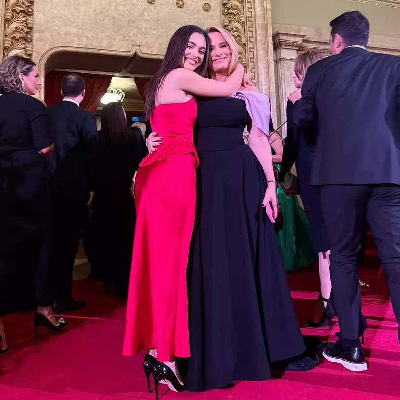 Andreea Esca și fiica ei, Alexia Eram