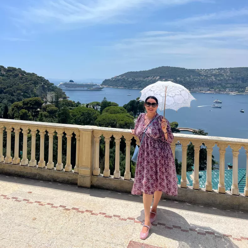 Oana Roman în vacanță pe Coasta de Azur (4)