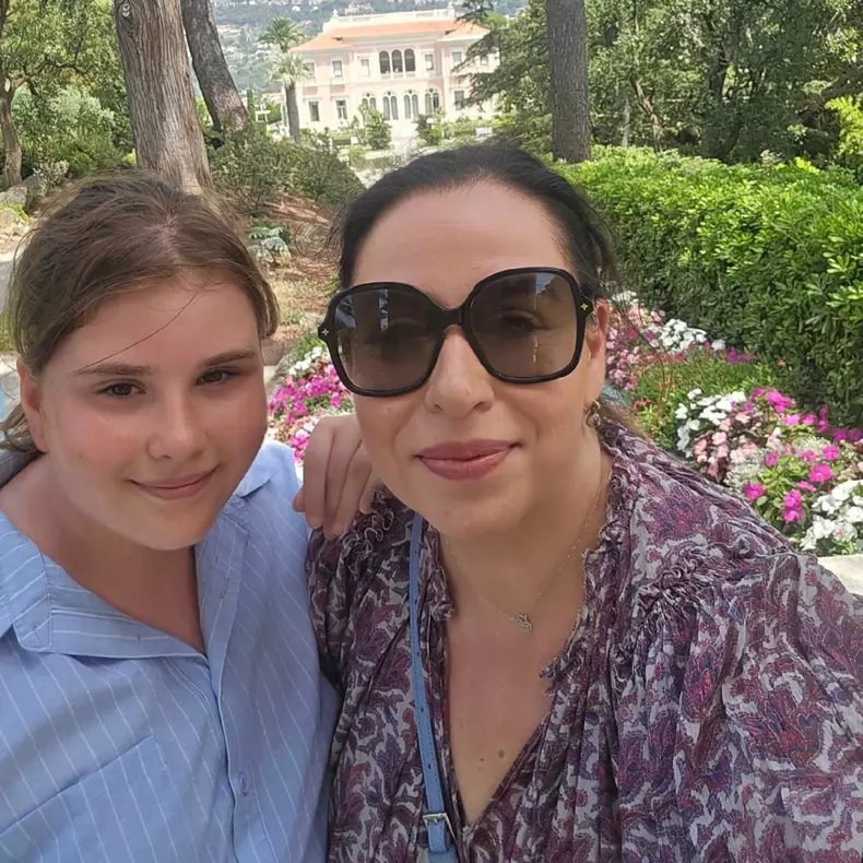 Oana Roman și fiica ei, Isabela, în vacanță pe Coasta de Azur (2)