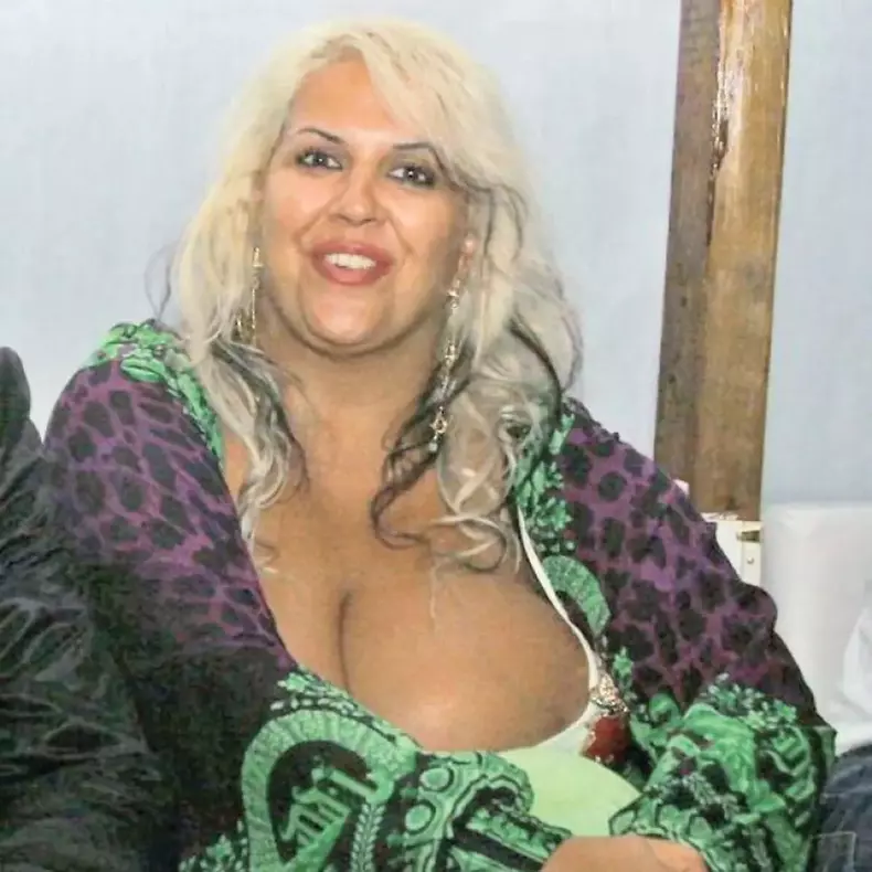 Raluca Bădulescu tânără înainte să slăbească (3)
