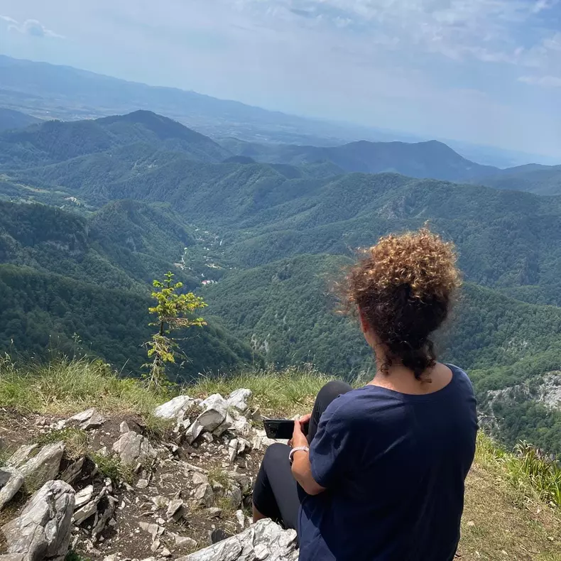 florentina bolojan la munte