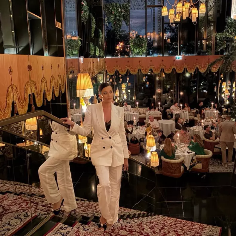 Claudia Pătrășcanu în Dubai