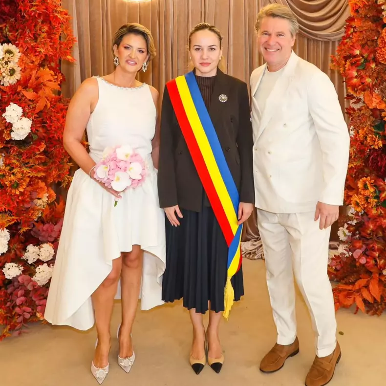 Florin Răducioiu și Andreea Albăstroiu s-au căsătorit (4)