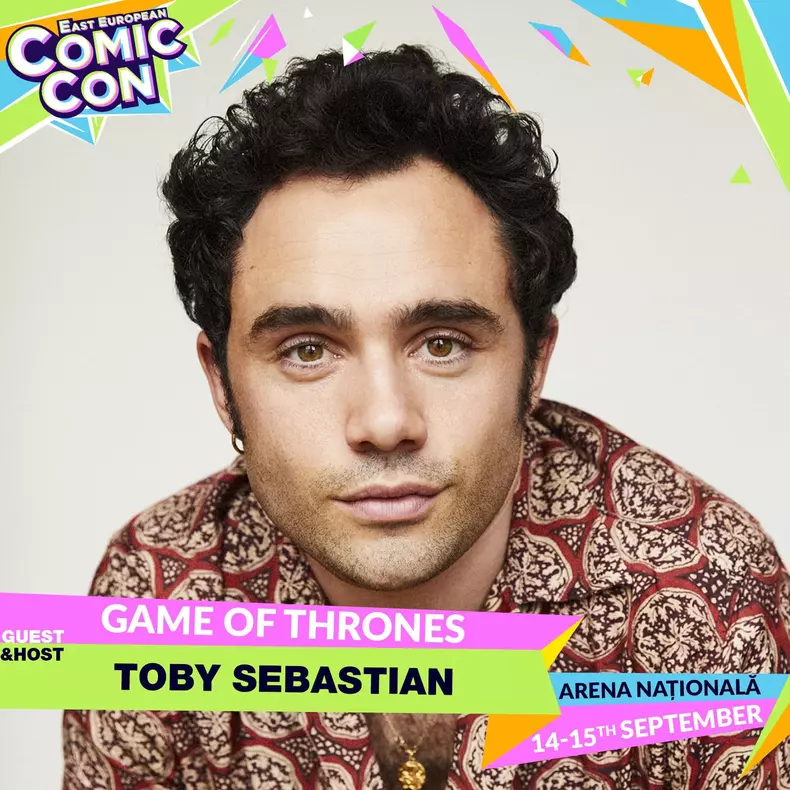 Toby Sebastian vine la Comic Con 2024, în București  (6)