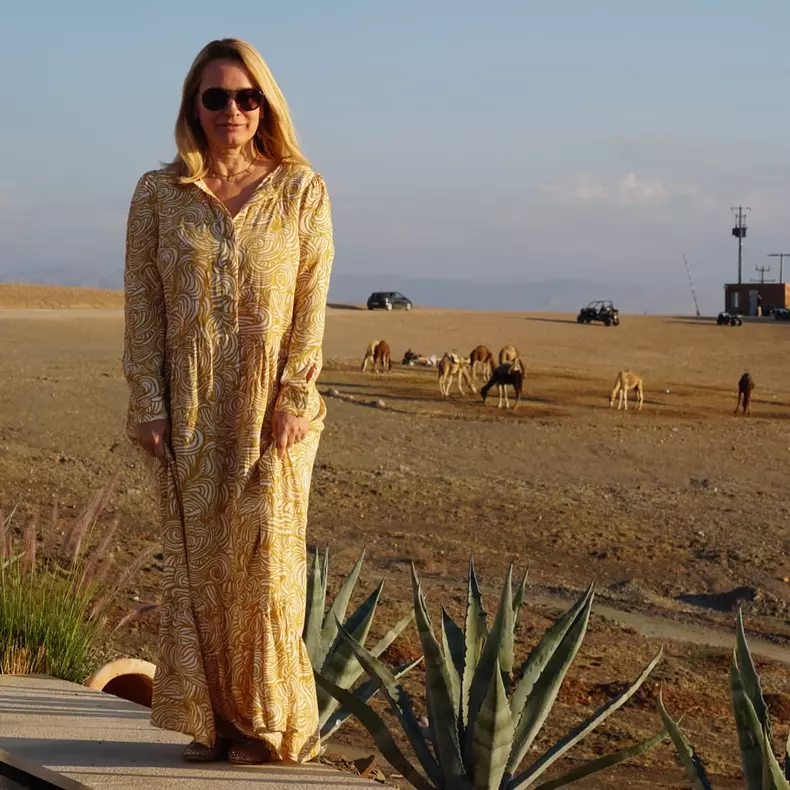 Andreea Esca, poze din Maroc 2025 (12)