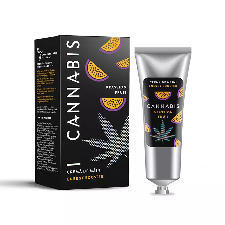 Poze produse gama Cannabis 2019_crema de maini Passion Fruit Cannabis