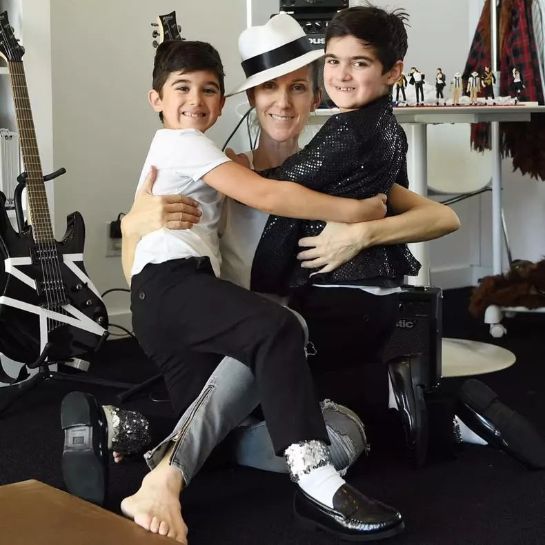 Céline Dion și gemenii ei, Nelson şi Eddy