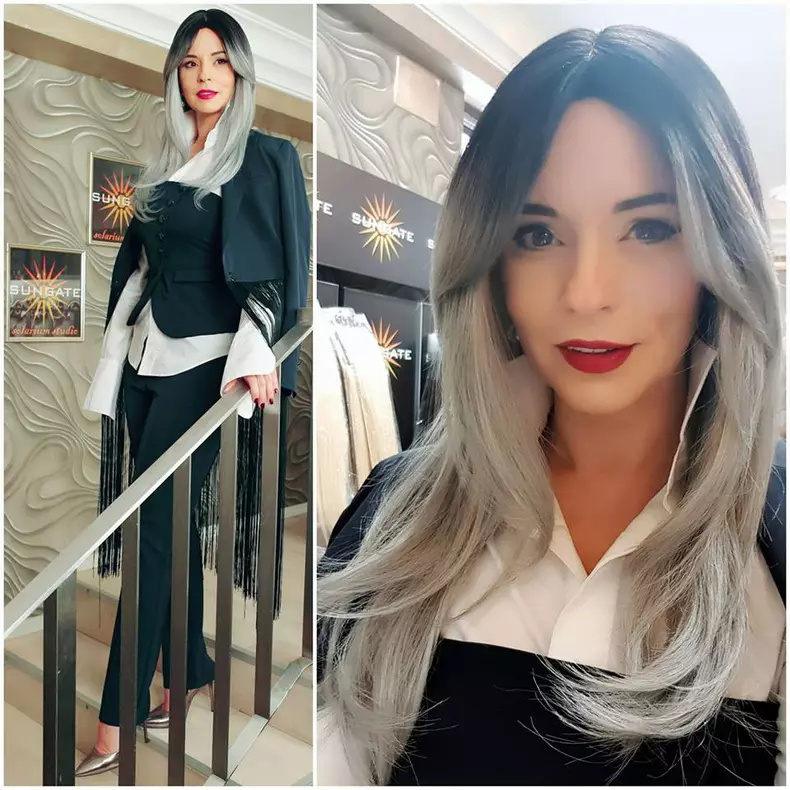 Andreea Marin blonda