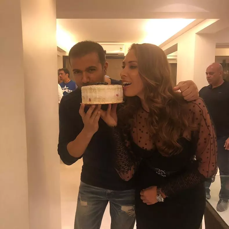 Iulia Vântur, petrecere aniversară în India