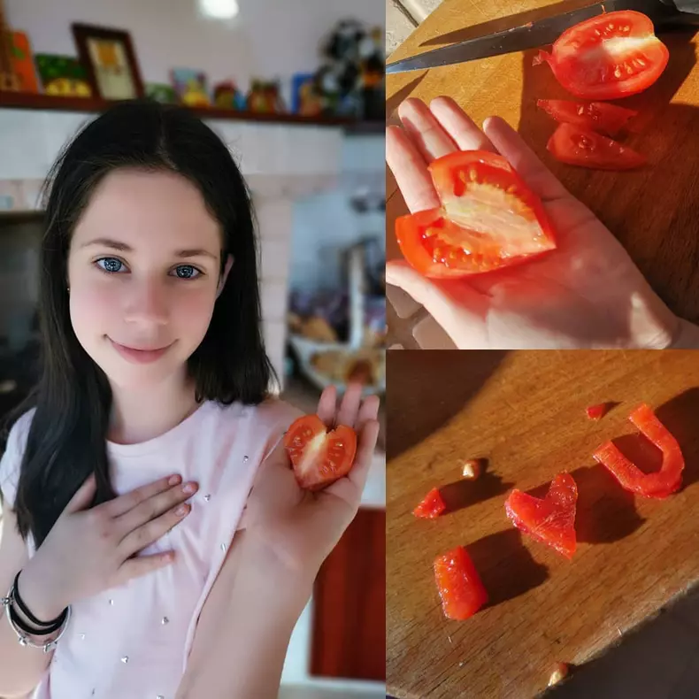 Ana Violeta, fiica lui Ștefan Bănică Jr și a Andreei Marin