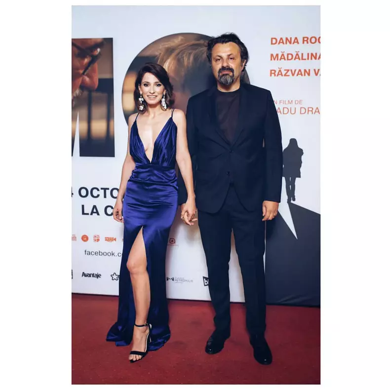 Dana Rogoz și soțul ei Radu Dragomir