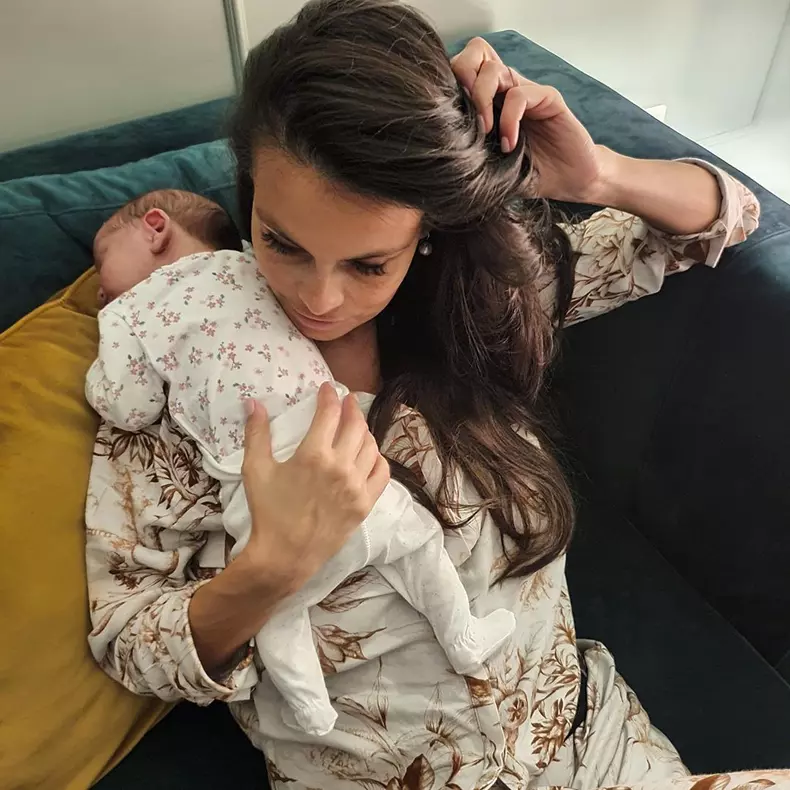 Anca Serea și fiica ei Leah