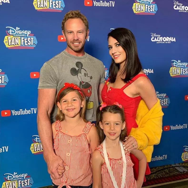 Ian Ziering, Erin Ludwig și fiicele lor