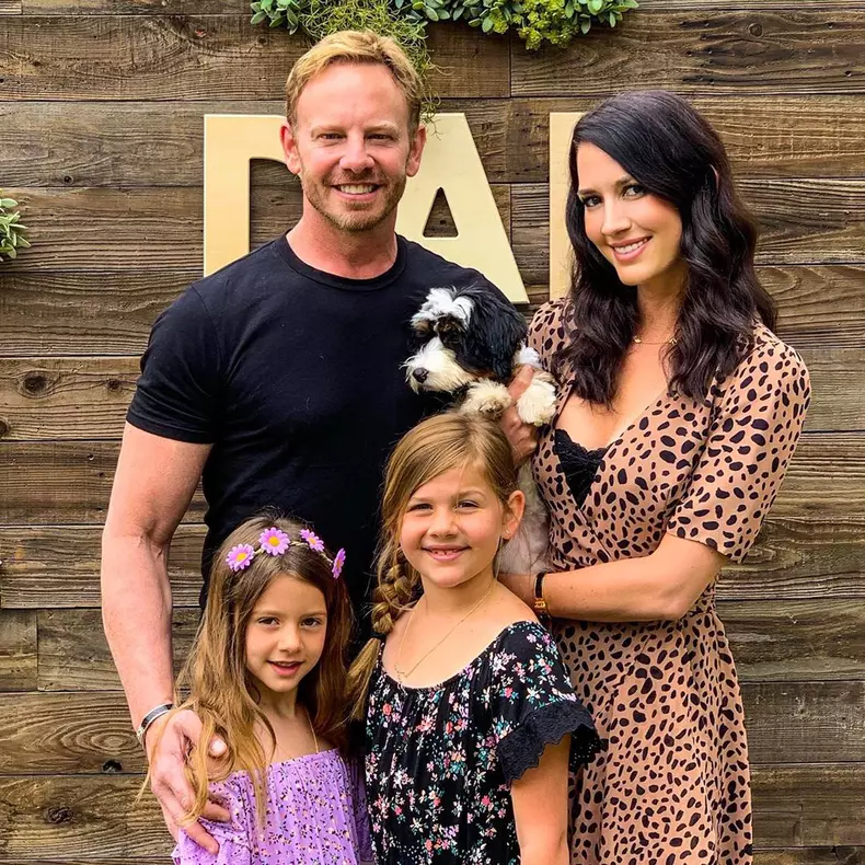 Ian Ziering, Erin Ludwig și fiicele lor