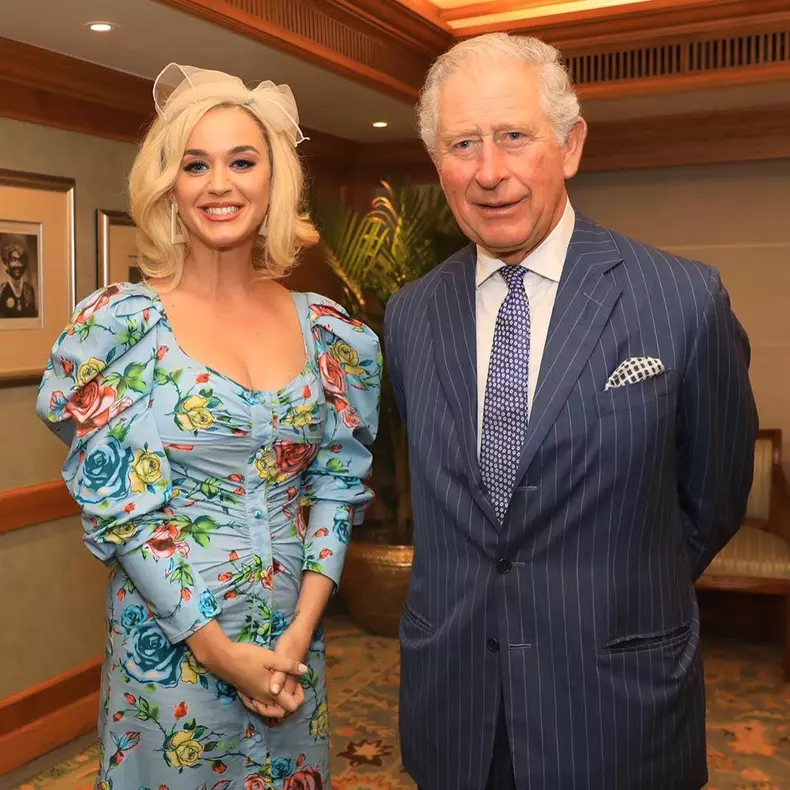 Prințul Charles și Katy Perry
