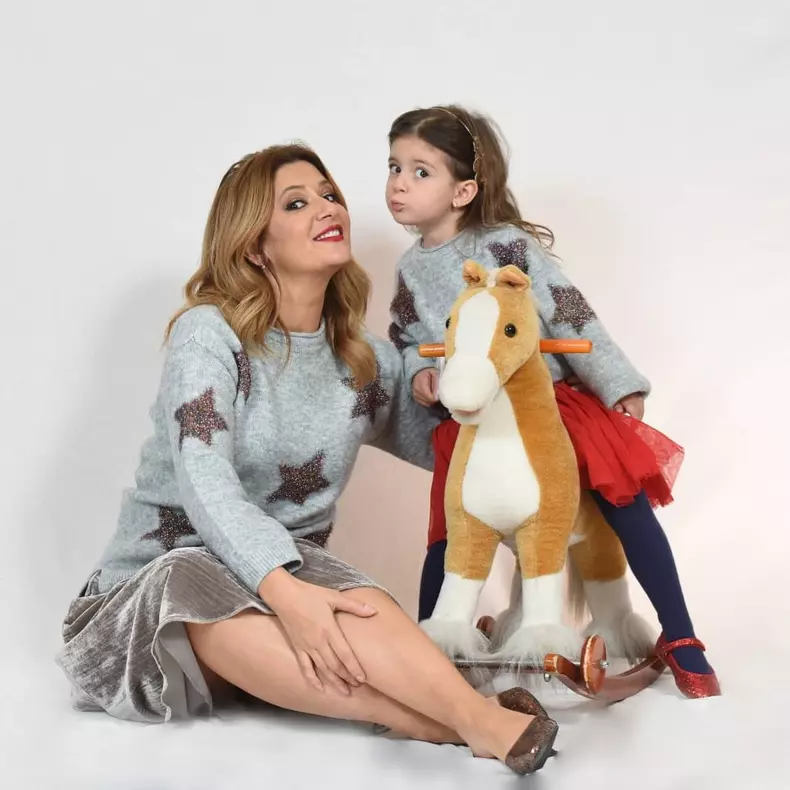 Amalia Enache și fiica ei Alma