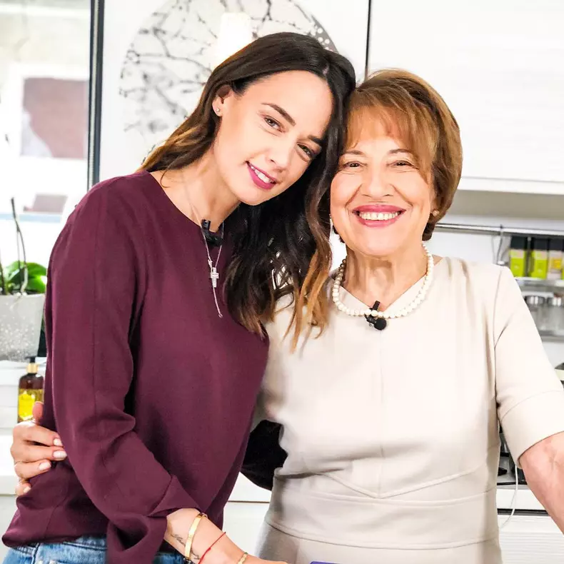 Andreea Raicu și mama ei