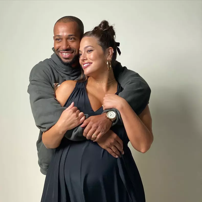 Ashley Graham și Justin Ervin