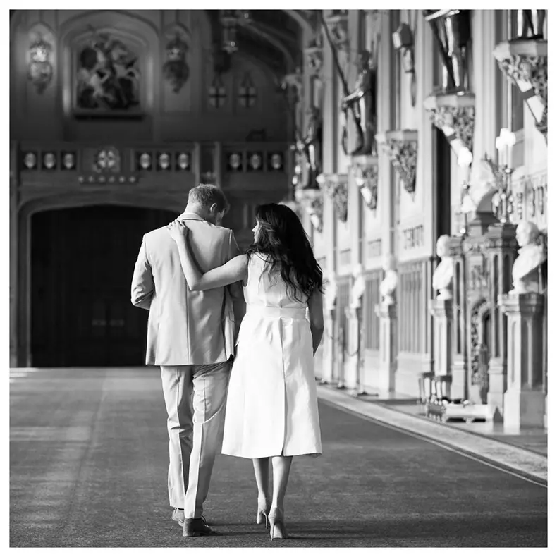 Meghan Markle, prințul Harry și fiul lor Archie