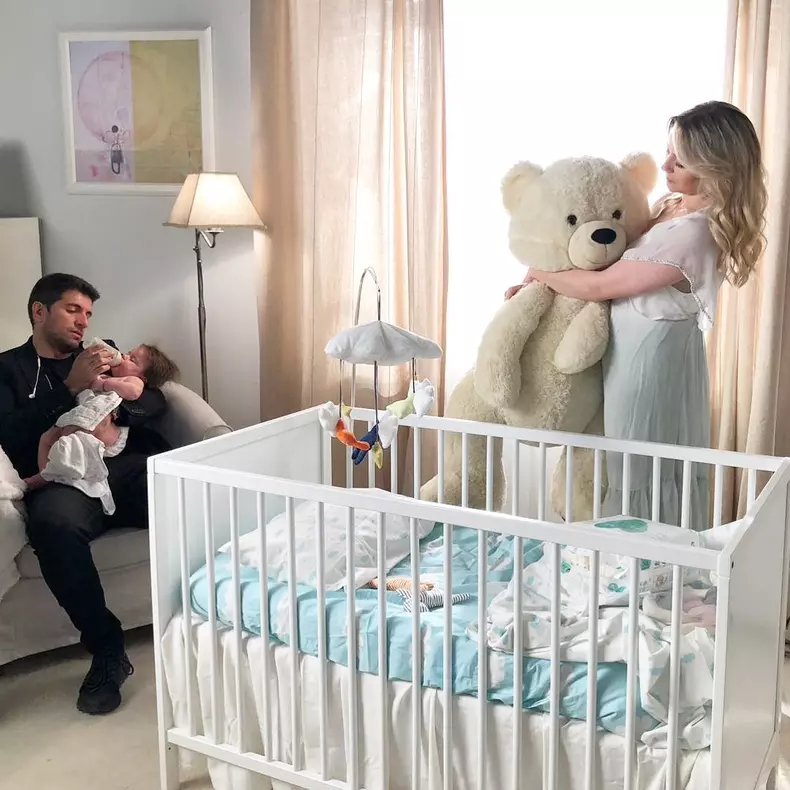 Laura Cosoi, Cosmin Curticăpean și fiica lor Rita