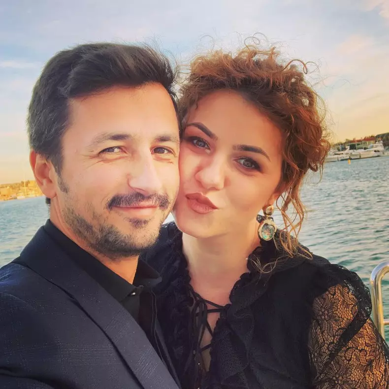 Mihaela Bărluțiu și soțul ei