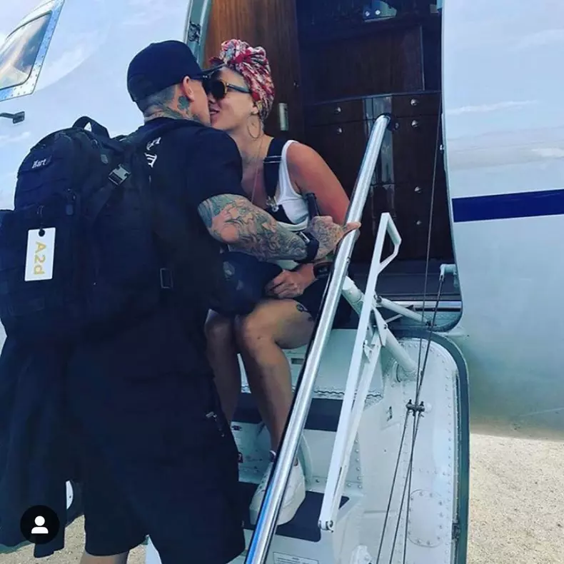 Pink și Carey Hart