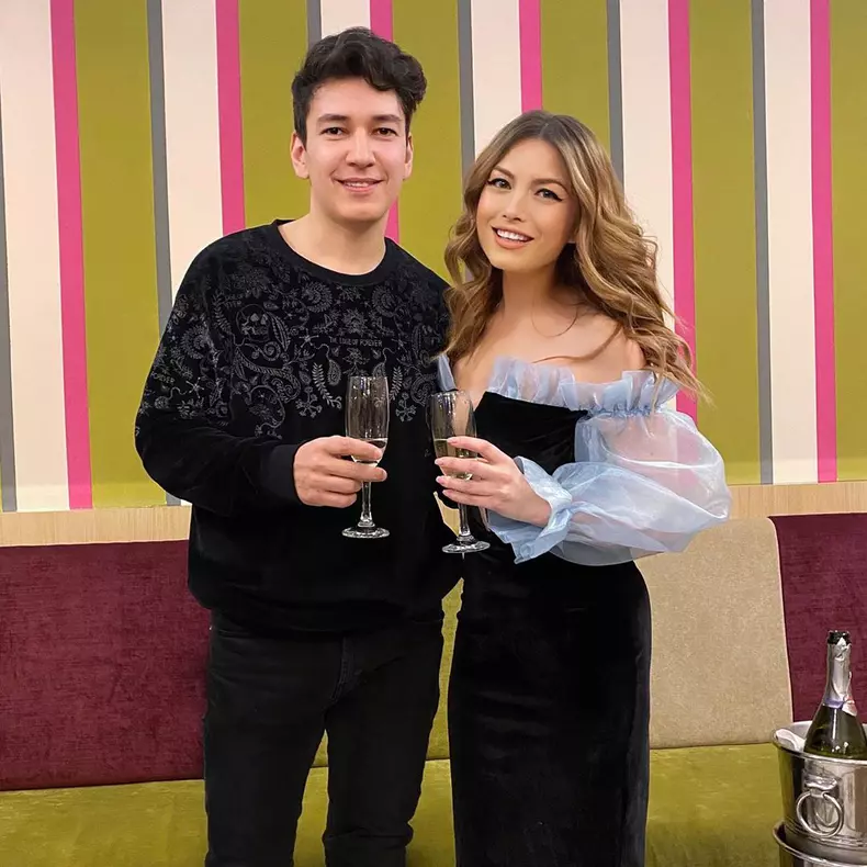 Elena Gheorghe și soțul ei Cornel Ene