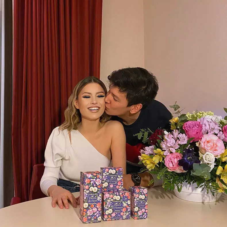 Elena Gheorghe și soțul ei Cornel Ene