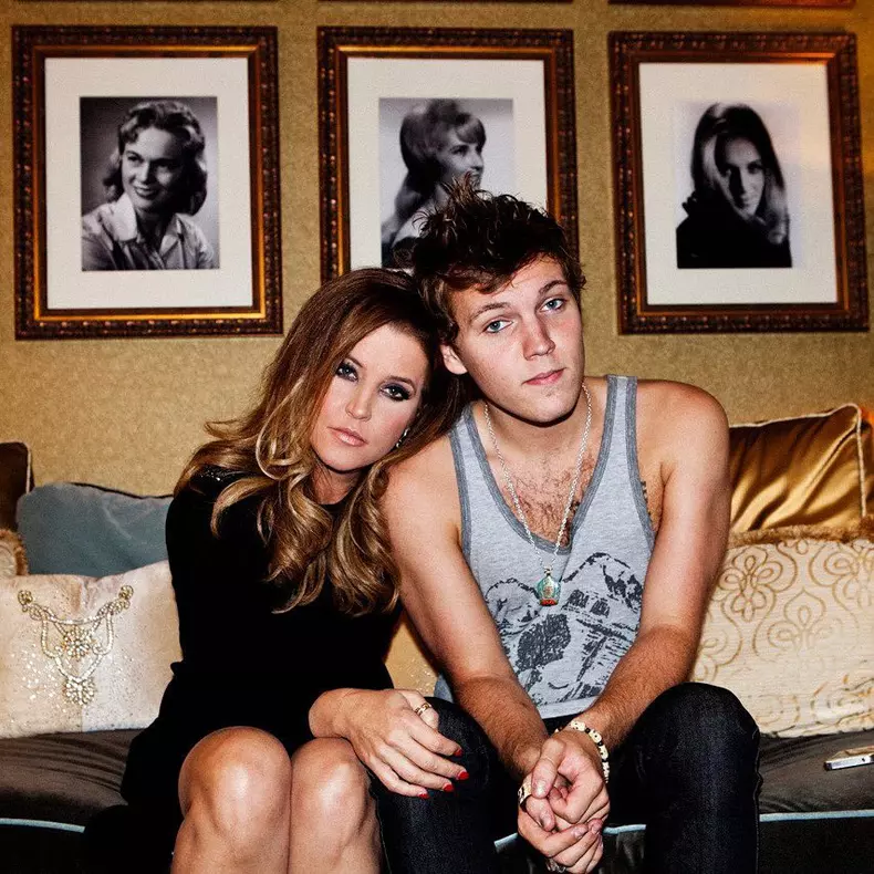 Lisa Marie Presley și Benjamin Presley Keough