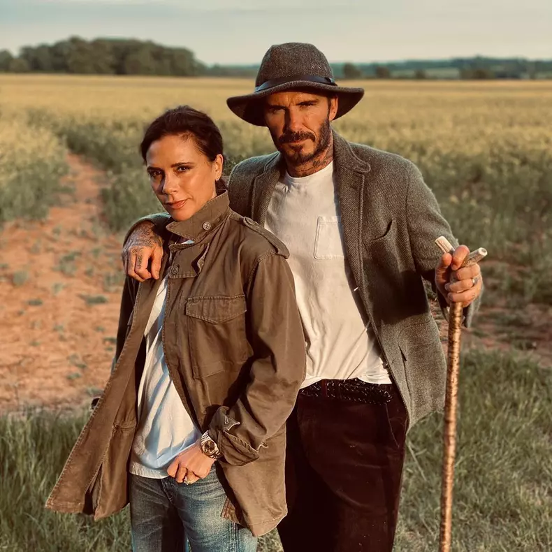 David și Victoria Beckham