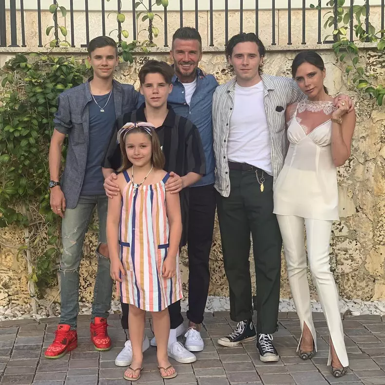 Familia Beckham