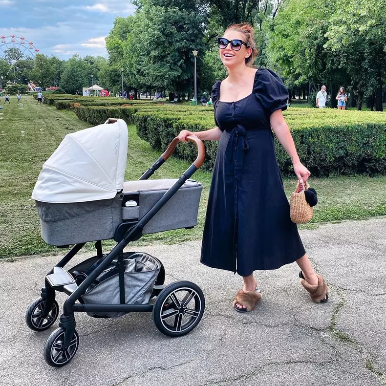 Roxana Blagu și fiul ei Sasha