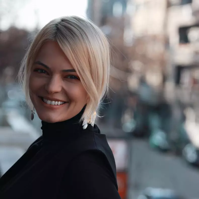 Lavinia Petrea la aniversarea fetitei